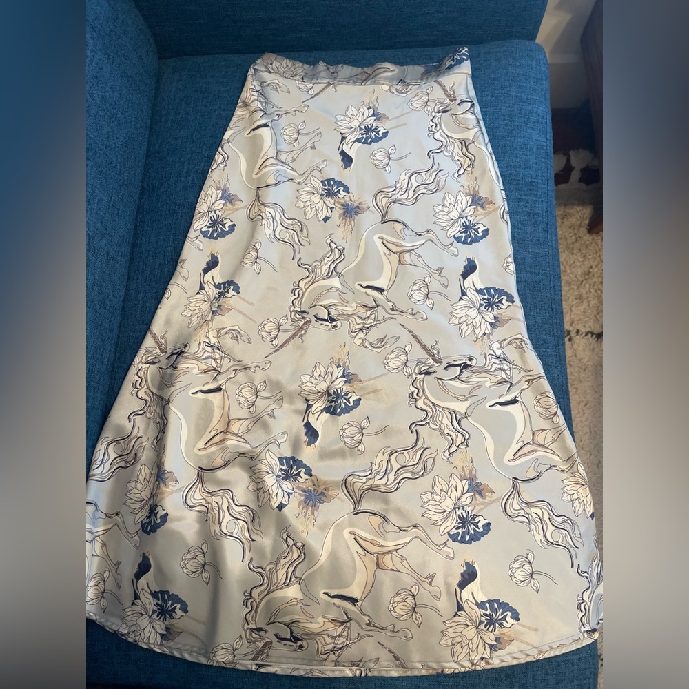 Floral Print Women's Skirt